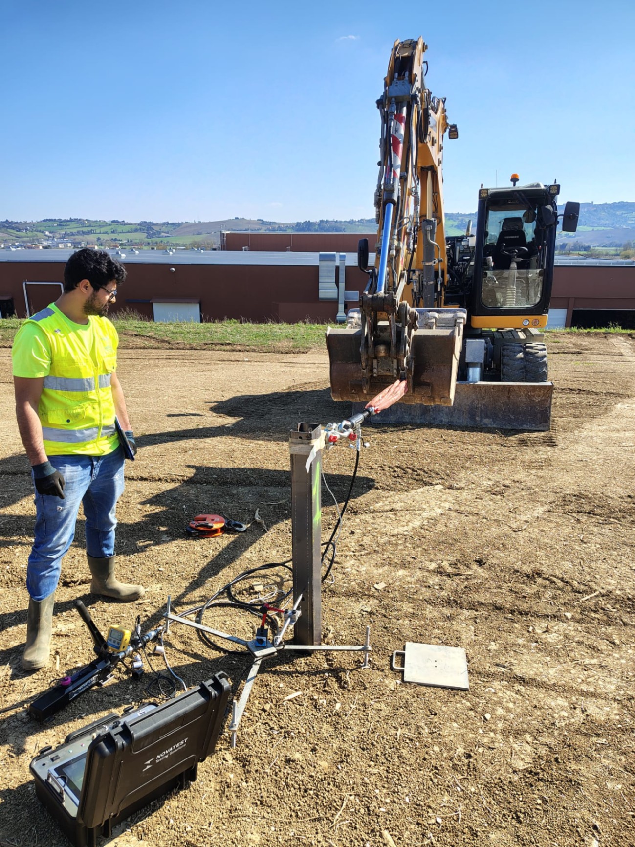 Pull-Out Test in cantiere fotovoltaico