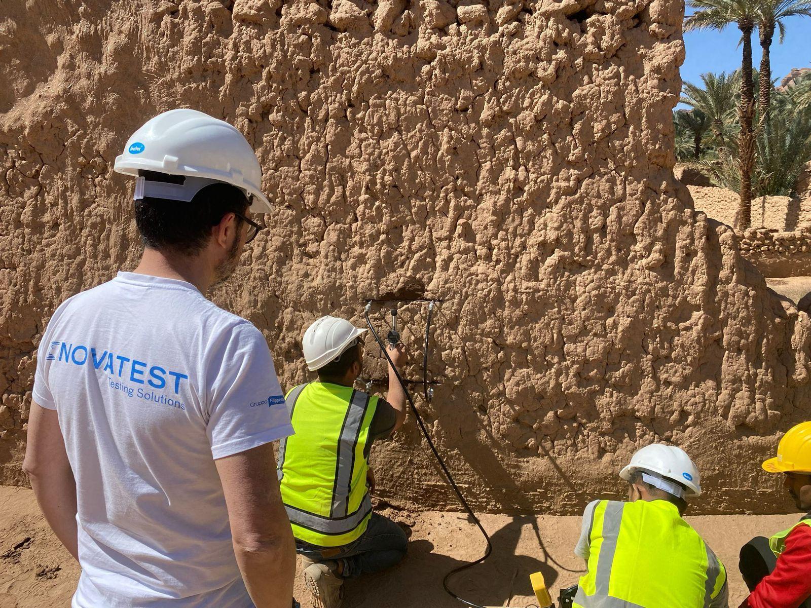 Formazione tecnica in cantiere su prove pressiometriche in aree archeologiche