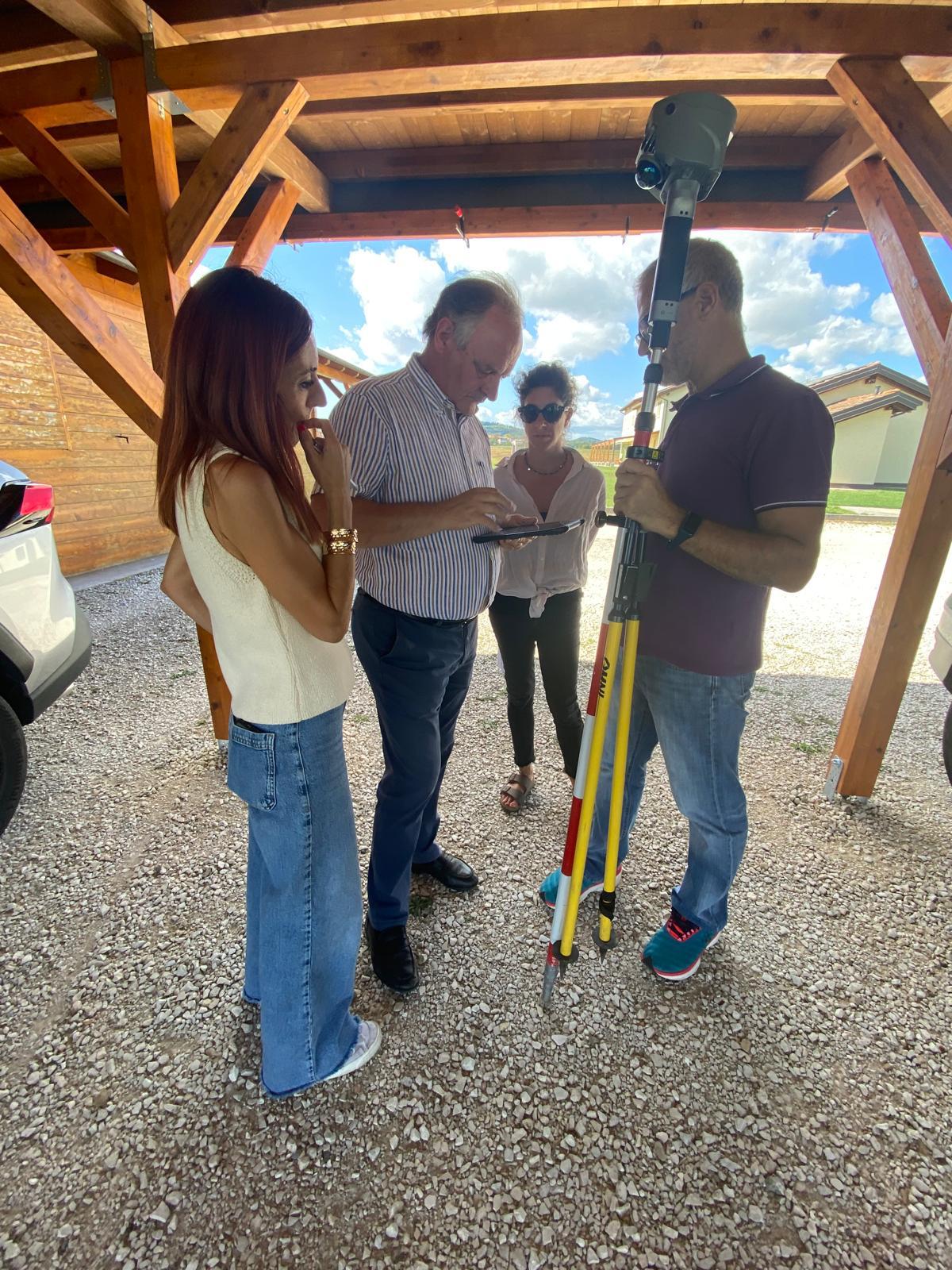 Formazione pratica su laser scanner terrestre per rilievi 3D di precisione